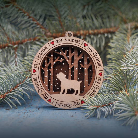 Spaniel Ornament