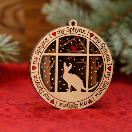 Sphynx Ornament
