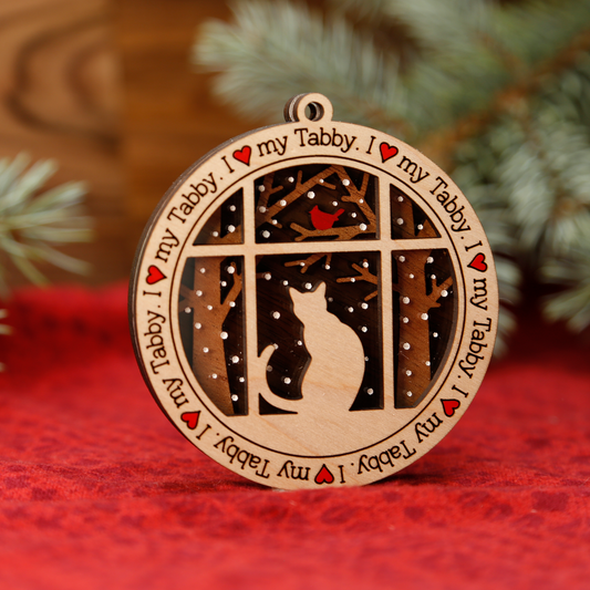 Tabby 1 Ornament
