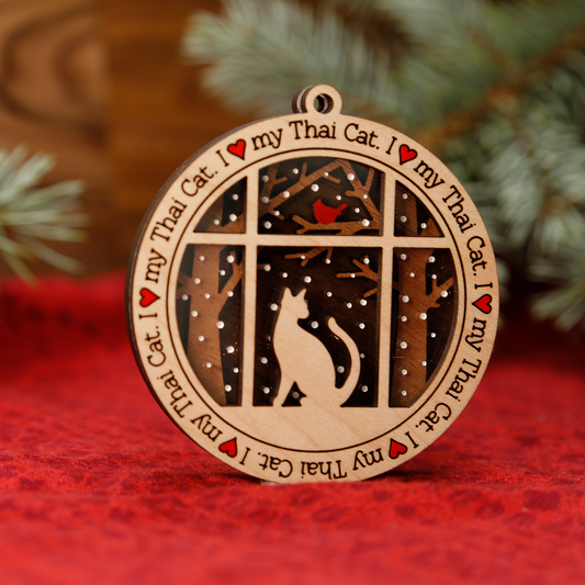 Thai Cat Ornament