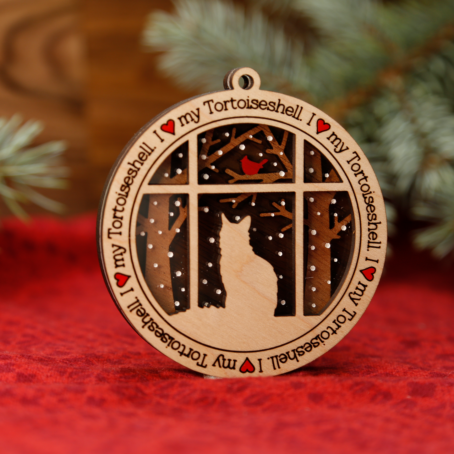 Tortoiseshell Ornament