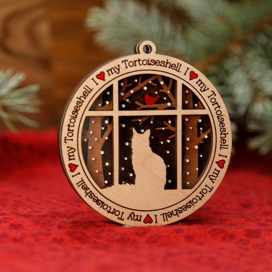 Tortoiseshell Ornament