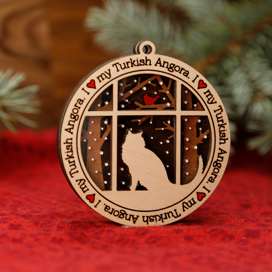 Turkish Angora Ornament