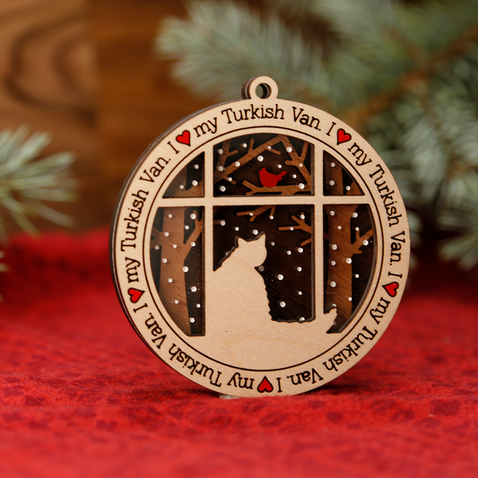 Turkish Van Ornament