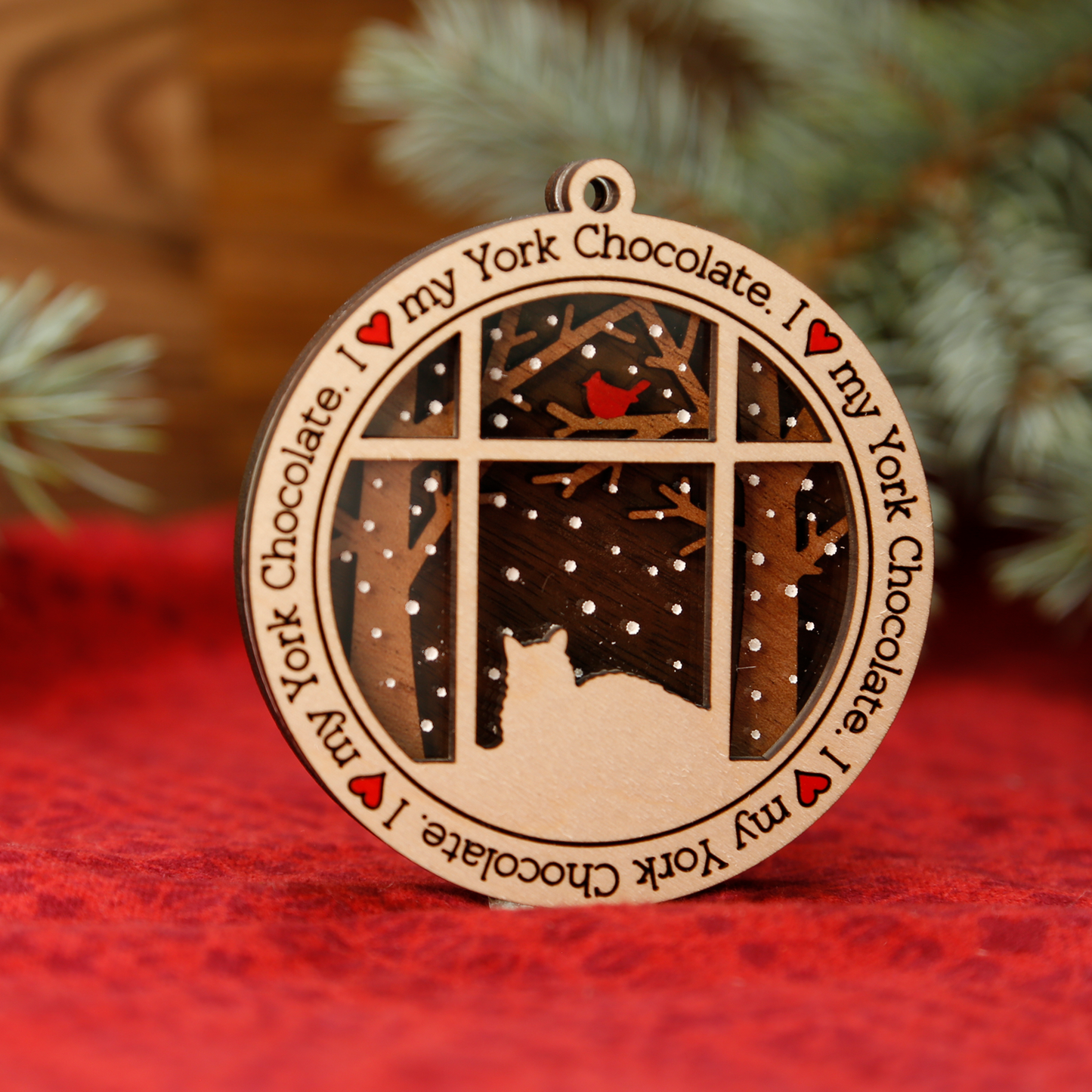York Chocolate Ornament