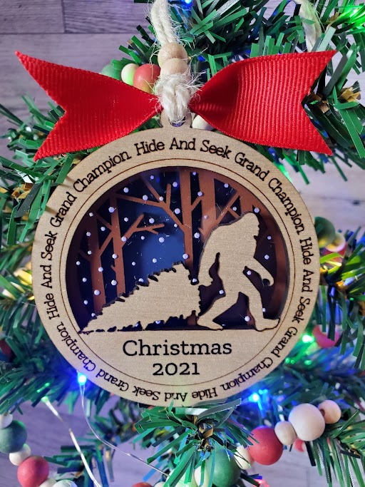 Bigfoot Ornament