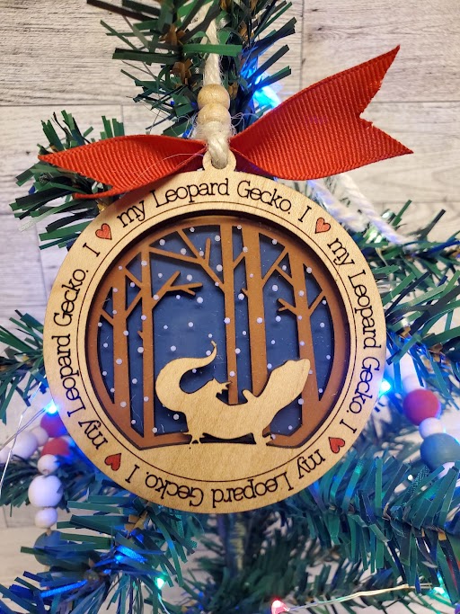 Leopard Gecko Ornament
